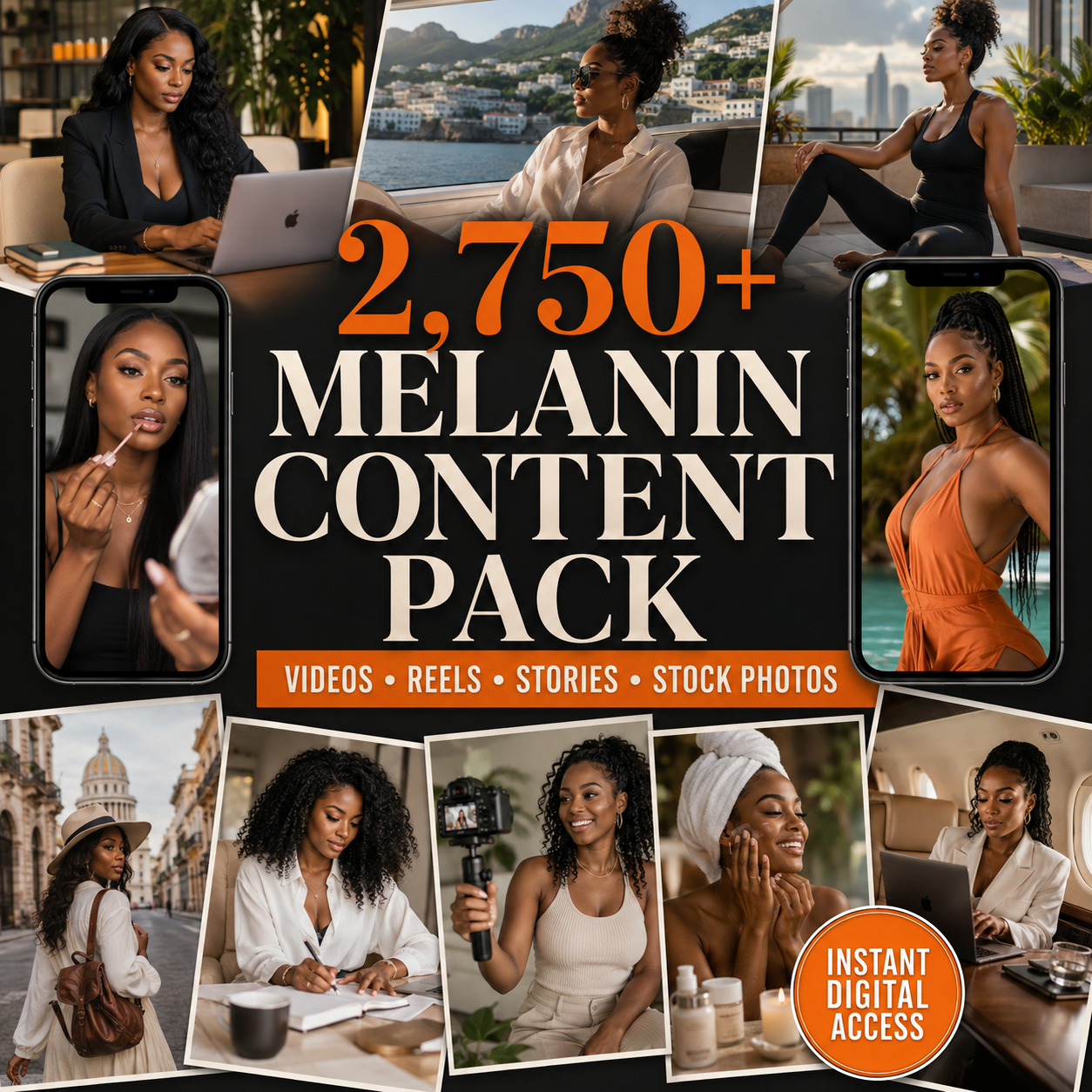 2,750+ Melanin Content Pack