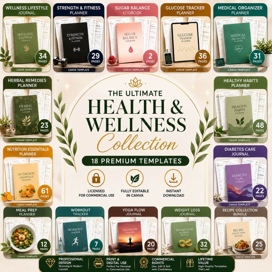 432-Page Health & Fitness Bundle