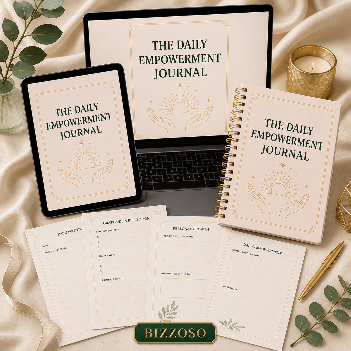 The Daily Empowerment Journal daily empowerment digital preview