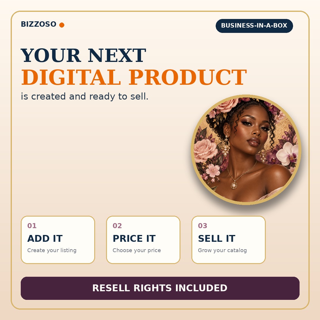 Black Women Floral Beauty Coloring Book, ready-made digital product with resell rights for a product business