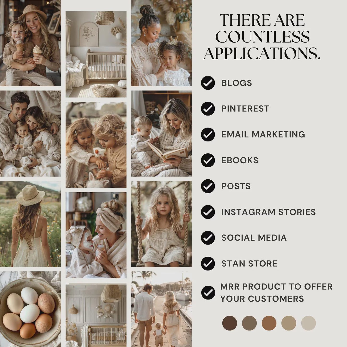270 Motherhood Aesthetic Bundle