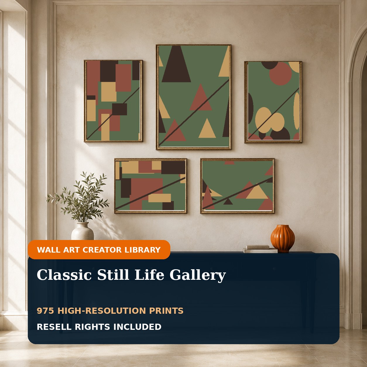 Classic Still Life Gallery wall art bundle cover
