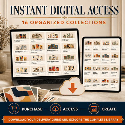 Entire Wall Art Library: Over 7600+ Digital Wall Art Prints | Resell Rights Included