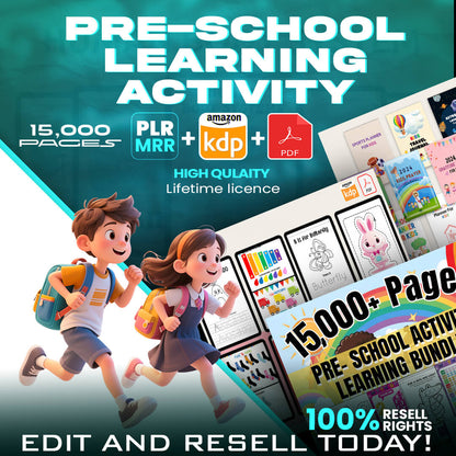 Children's Learning Bundle with Resell Rights