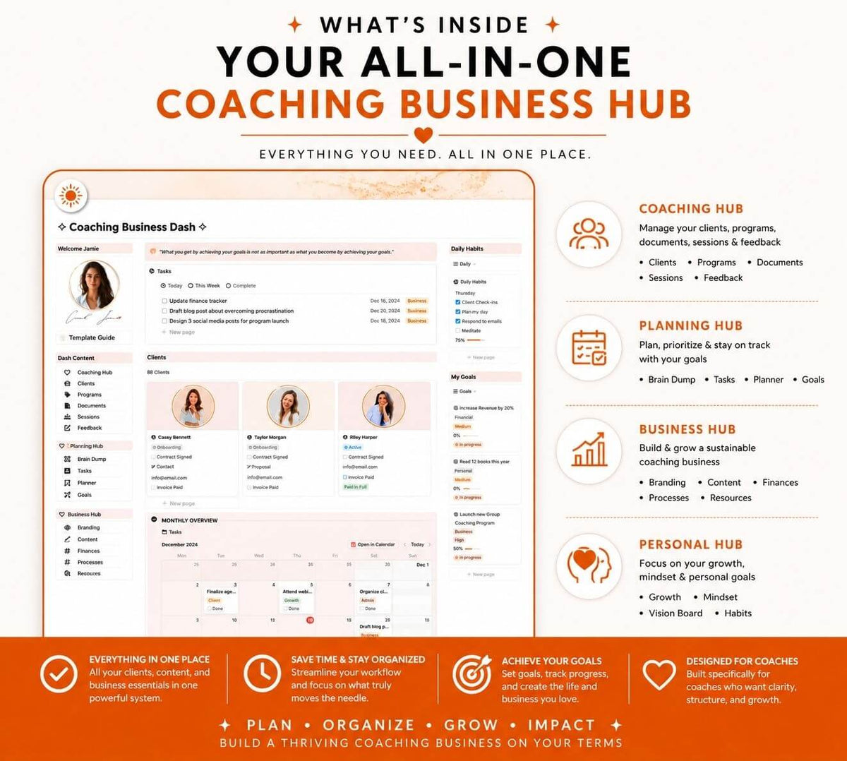 CoachingOS — Notion Coaching Business System