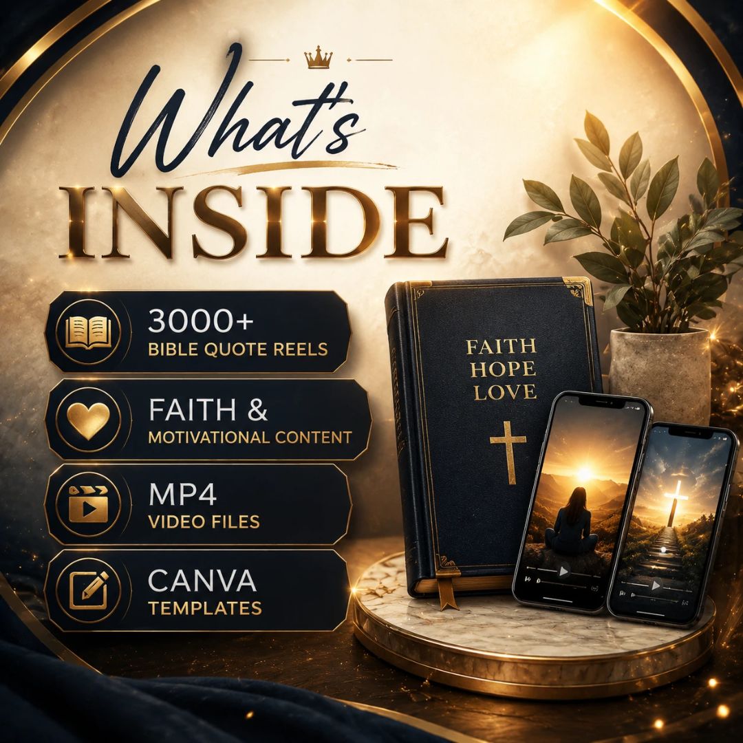 3000+ Christian Reels with Resell Rights