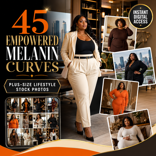 45 Empowered Melanin Curves Collection