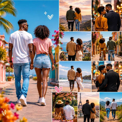 70 Melanin Couple Faceless Content Bundle