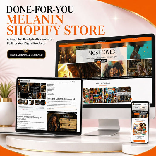 Done-for-You Melanin Store