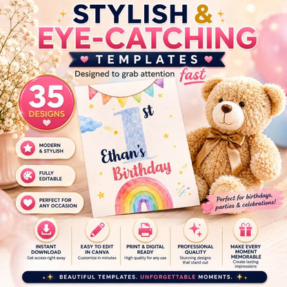 35 Birthday Invitation Templates