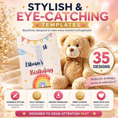 35 Birthday Invitation Templates