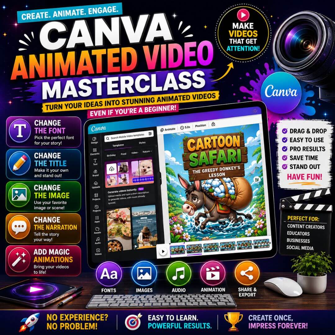 Cartoon Safari Volume Two Bundle with Resell Rights