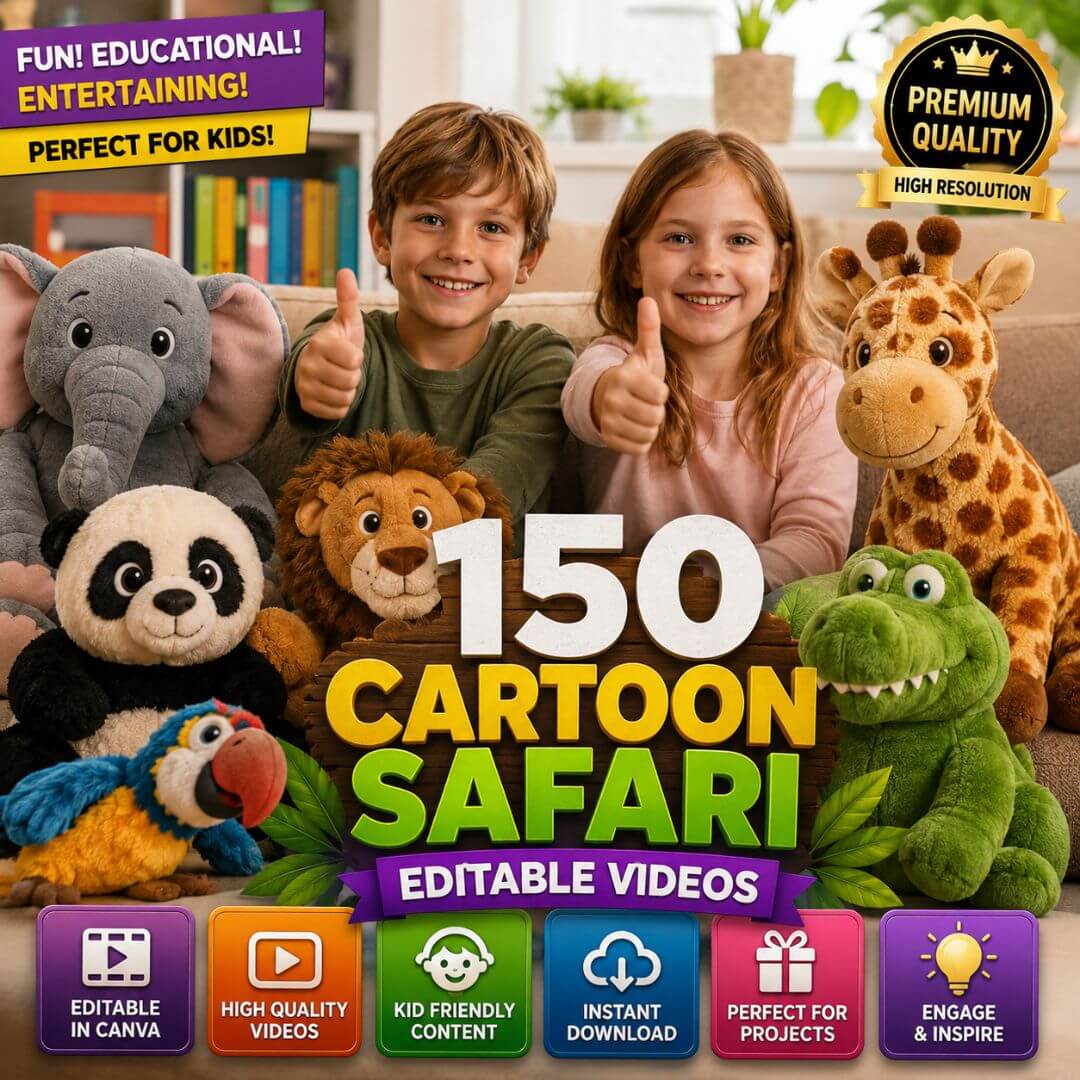 Cartoon Safari Volume Two Bundle with Resell Rights