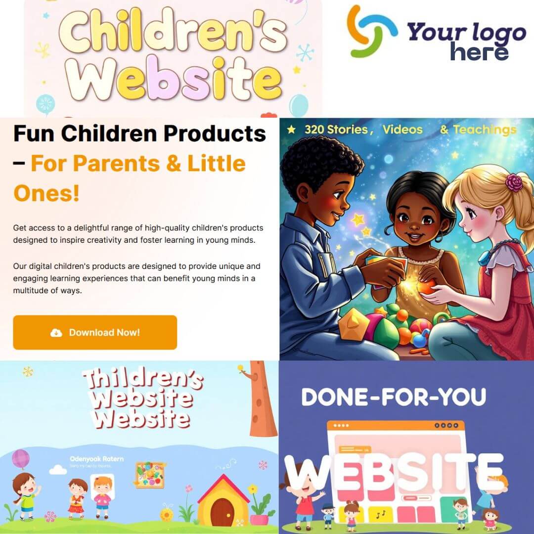 Get TWO Done-For-You Kids Stores for the Price of ONE!