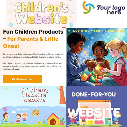 Get TWO Done-For-You Kids Stores for the Price of ONE!