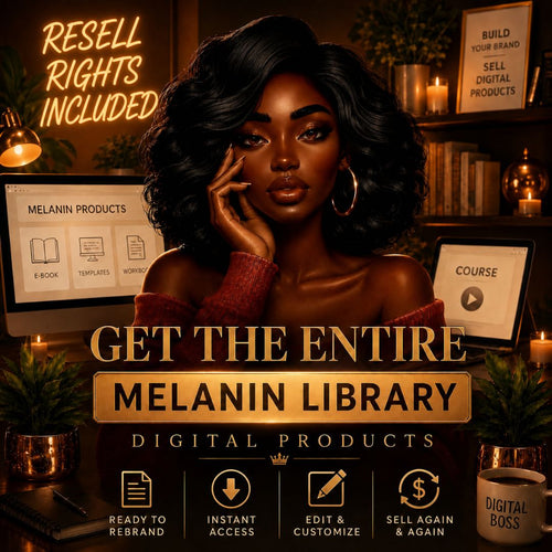 🖤Entire Melanin Library: Lifetime Access to the Entire Melanin Collection