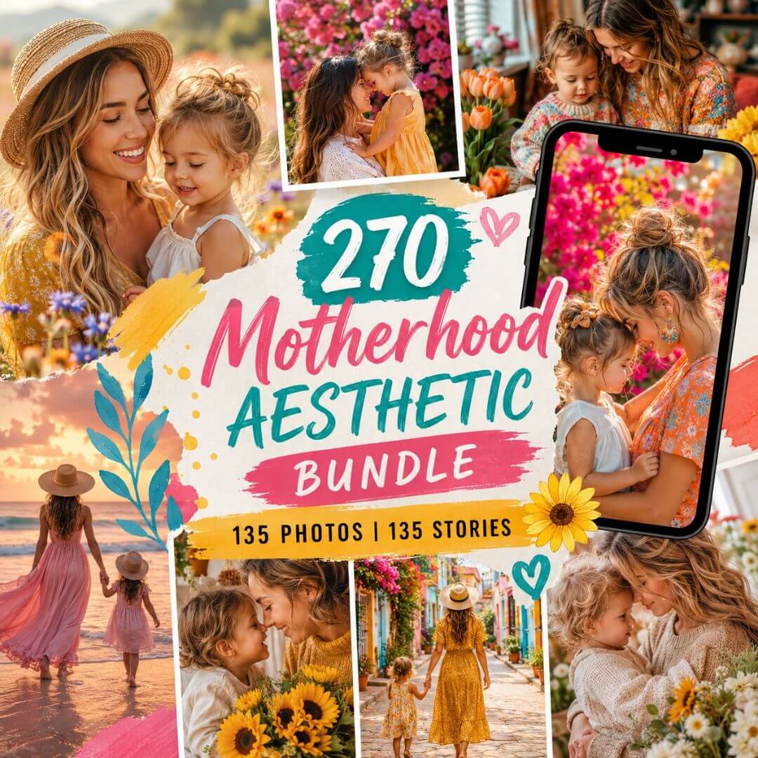 270 Motherhood Aesthetic Bundle