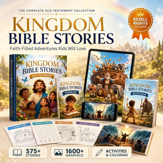 Old Testament Kingdom Kids with Resell Rights