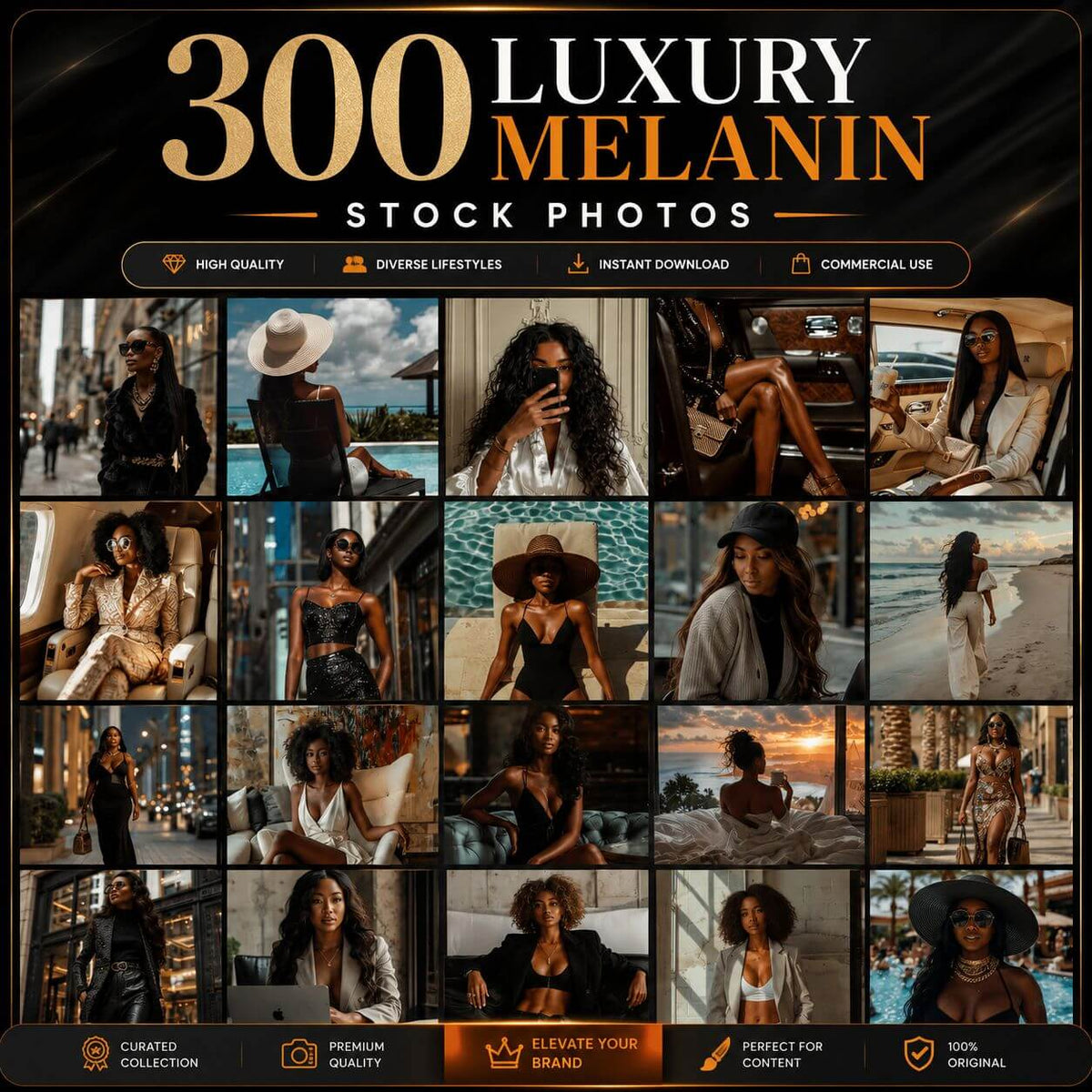 1560 Melanin Bundle with Resell Rights