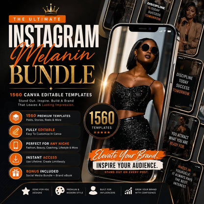 1560 Melanin Bundle with Resell Rights