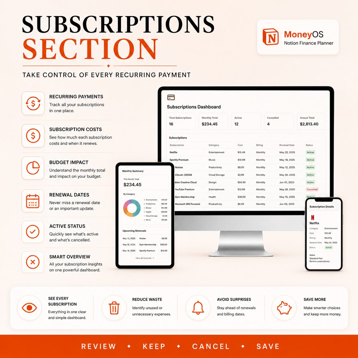 MoneyOS Notion finance planner – image 11