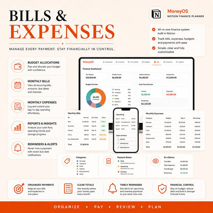 MoneyOS Notion finance planner – image 8