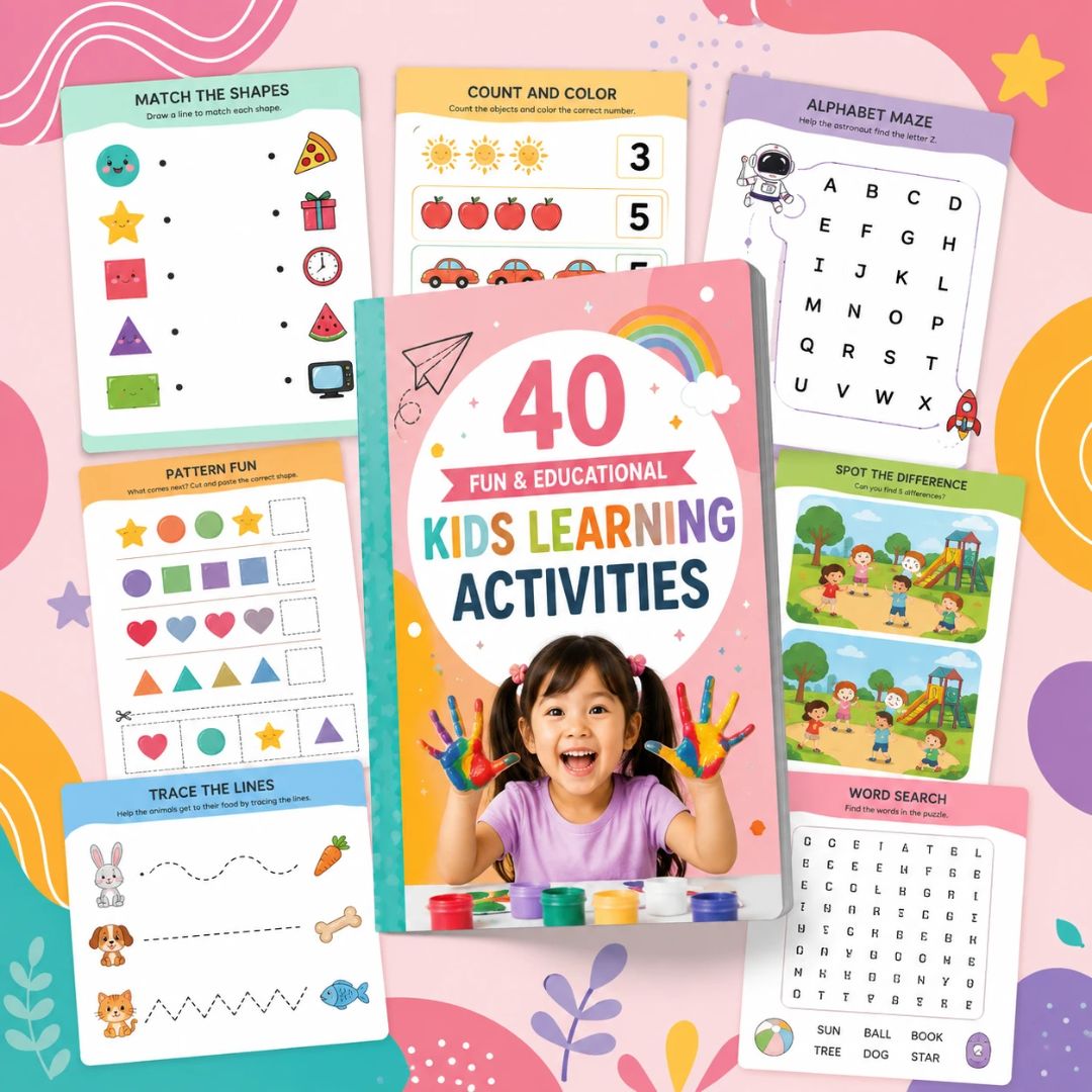 Kids Activity Creator Starter Library with Resell Rights