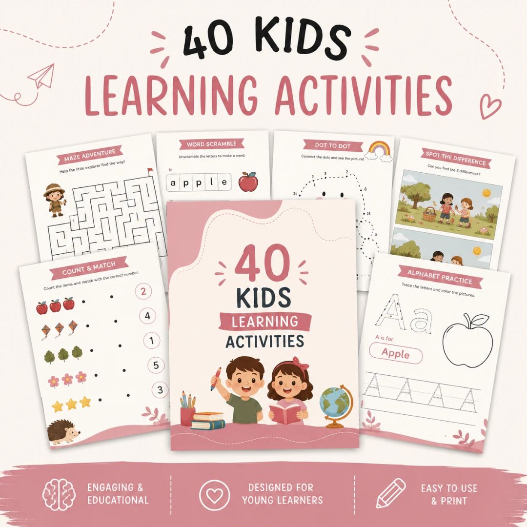 Kids Activity Creator Starter Library with Resell Rights
