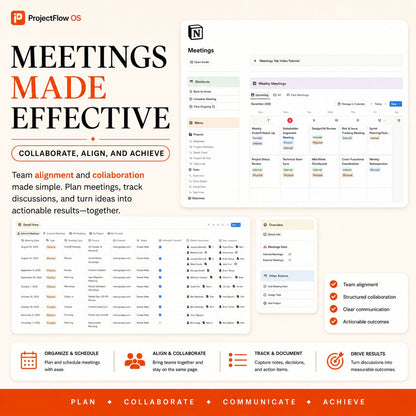 ProjectFlow OS redesigned Notion feature preview 12