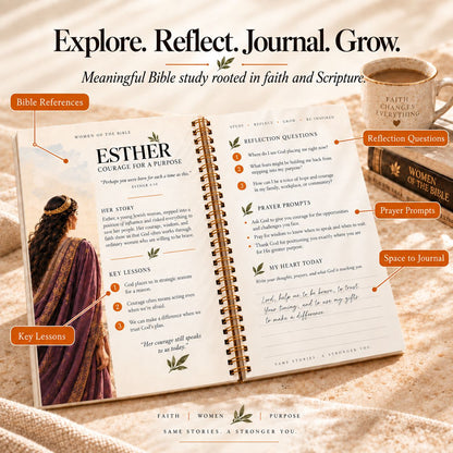 175+ Women of the Bible Comprehensive Study Workbook (Resell Rights Included)