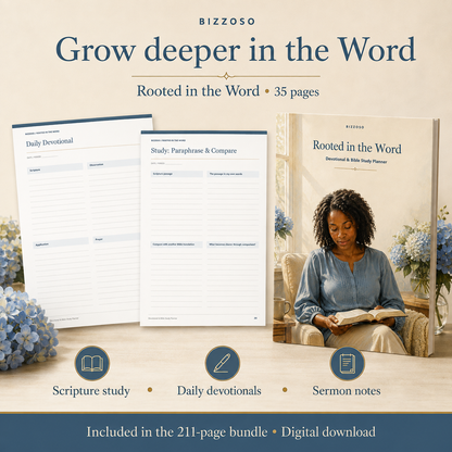 devotional journal preview