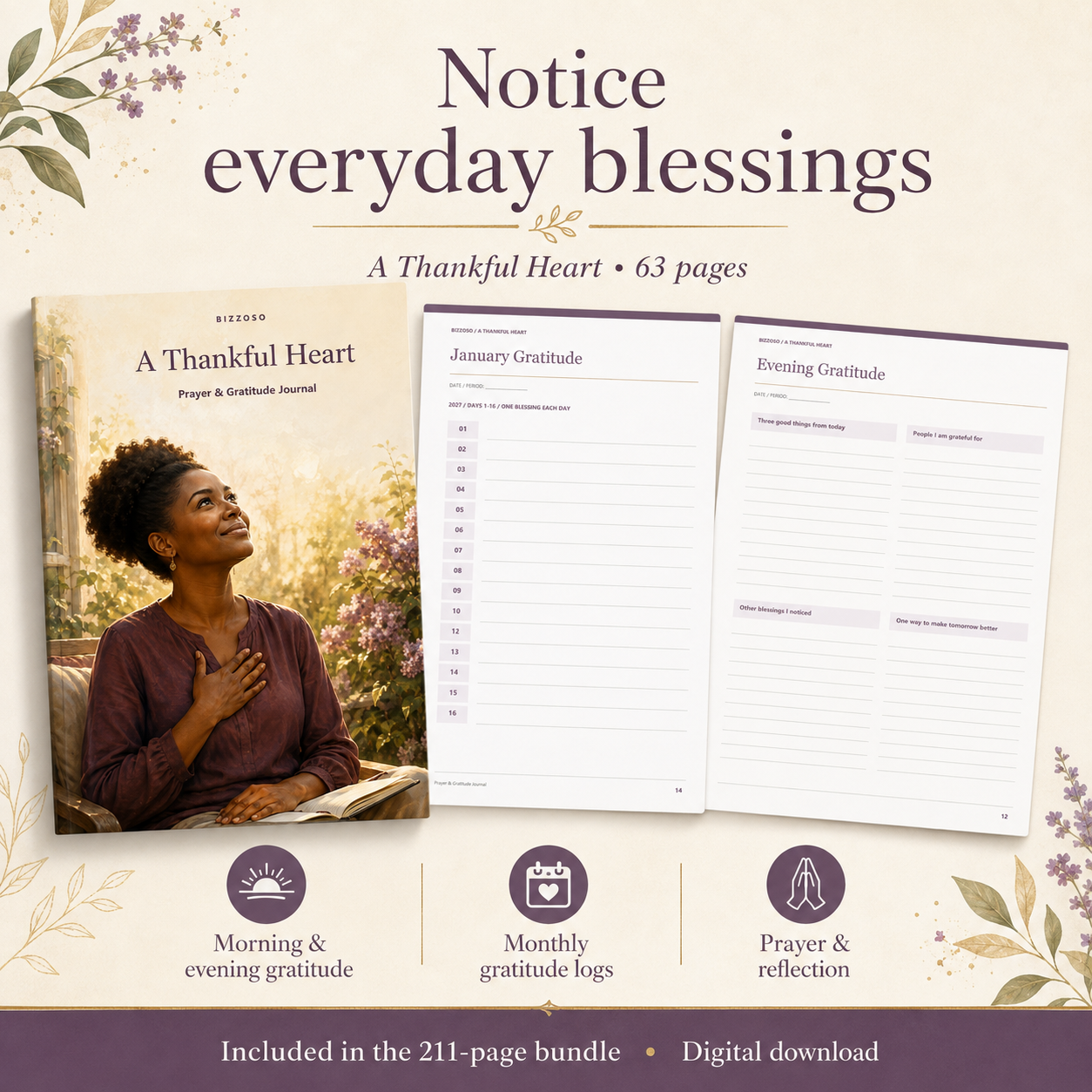 gratitude journal preview