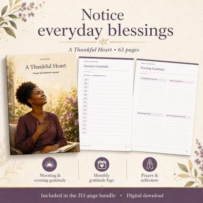 gratitude journal preview