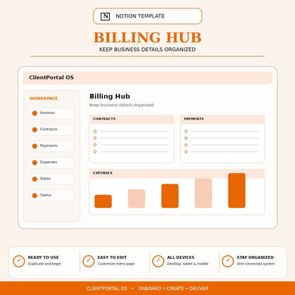 ClientPortal OS Notion workspace for social media managers product image 13