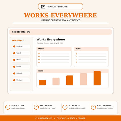 ClientPortal OS Notion workspace for social media managers product image 15