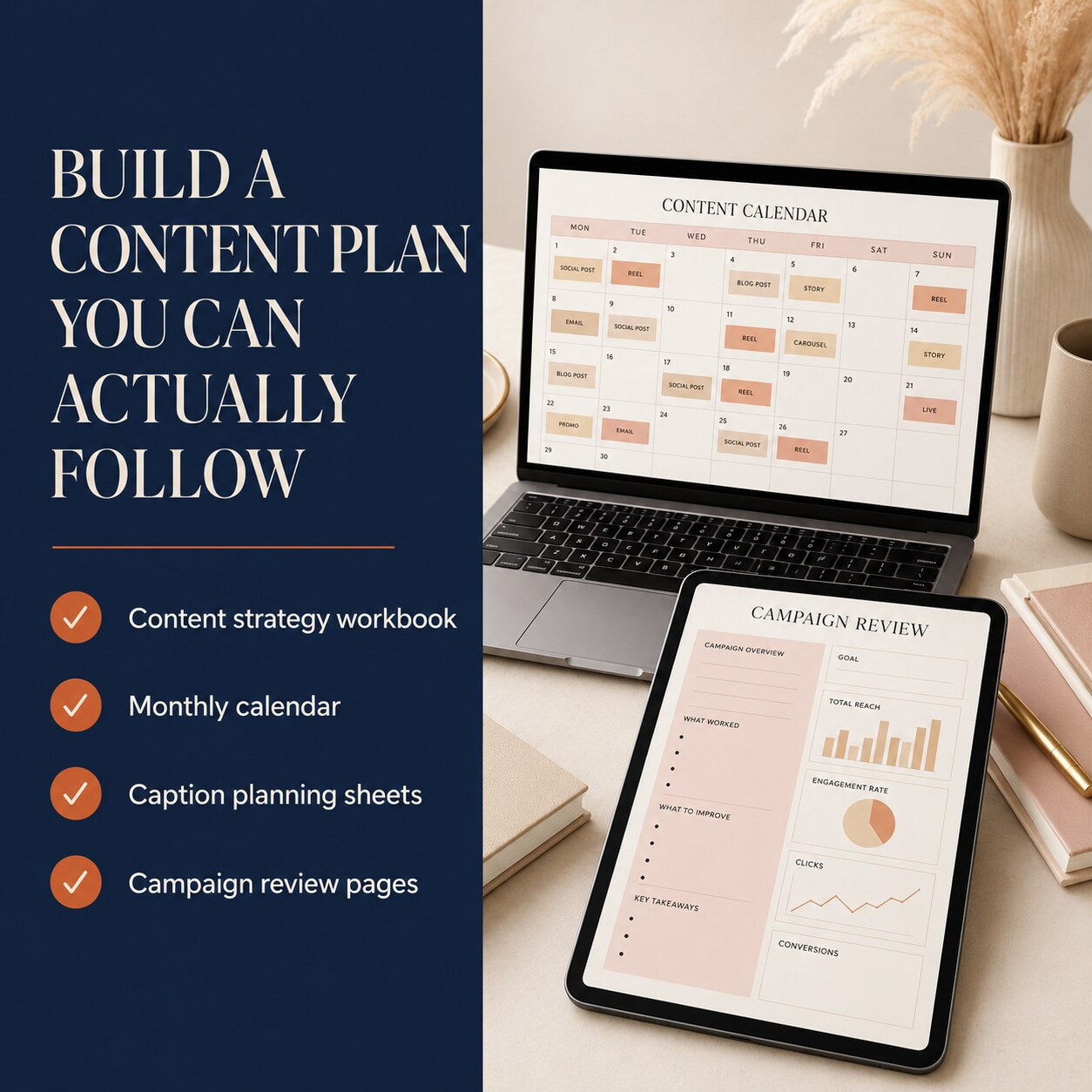Content Planning Studio business kit contents