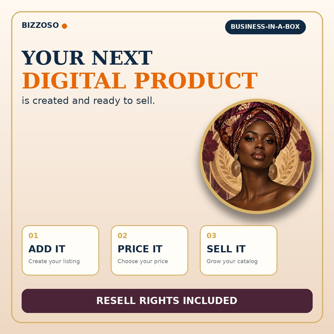 Black Women Headwrap Coloring Book, ready-made digital product with resell rights for a product business