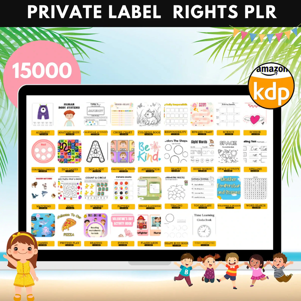 Children's Learning Bundle with Resell Rights
