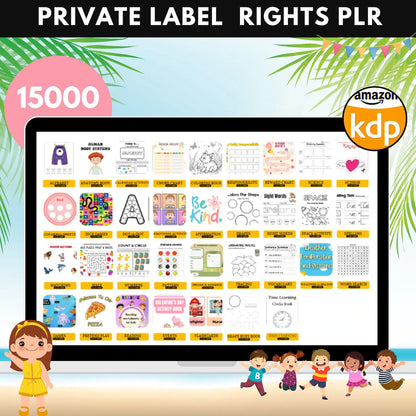 Children's Learning Bundle with Resell Rights