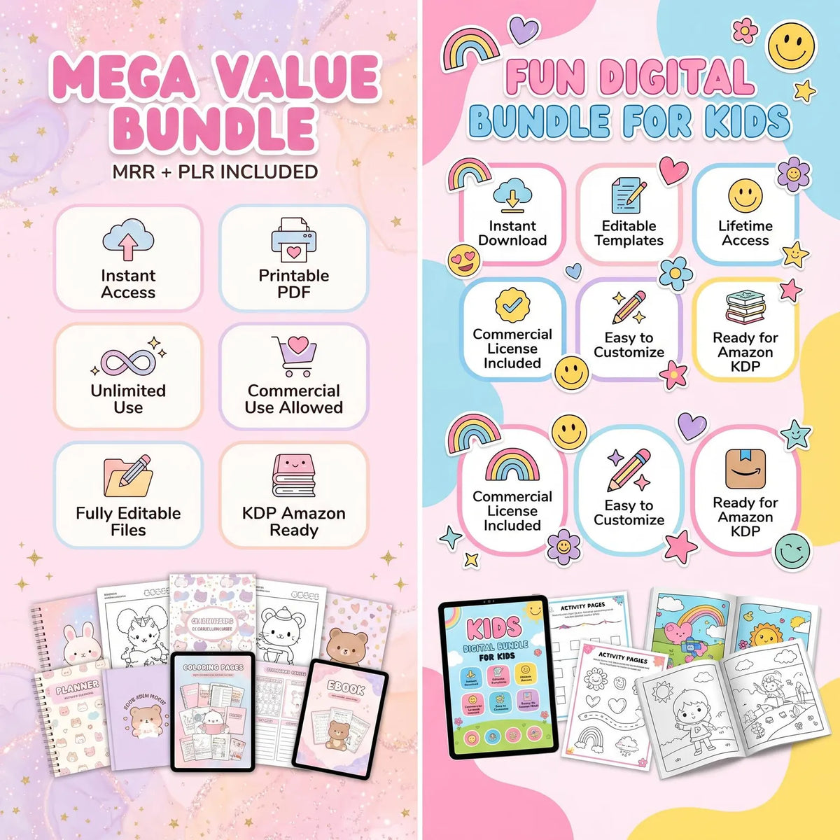 Kids Educational Printable Bundle