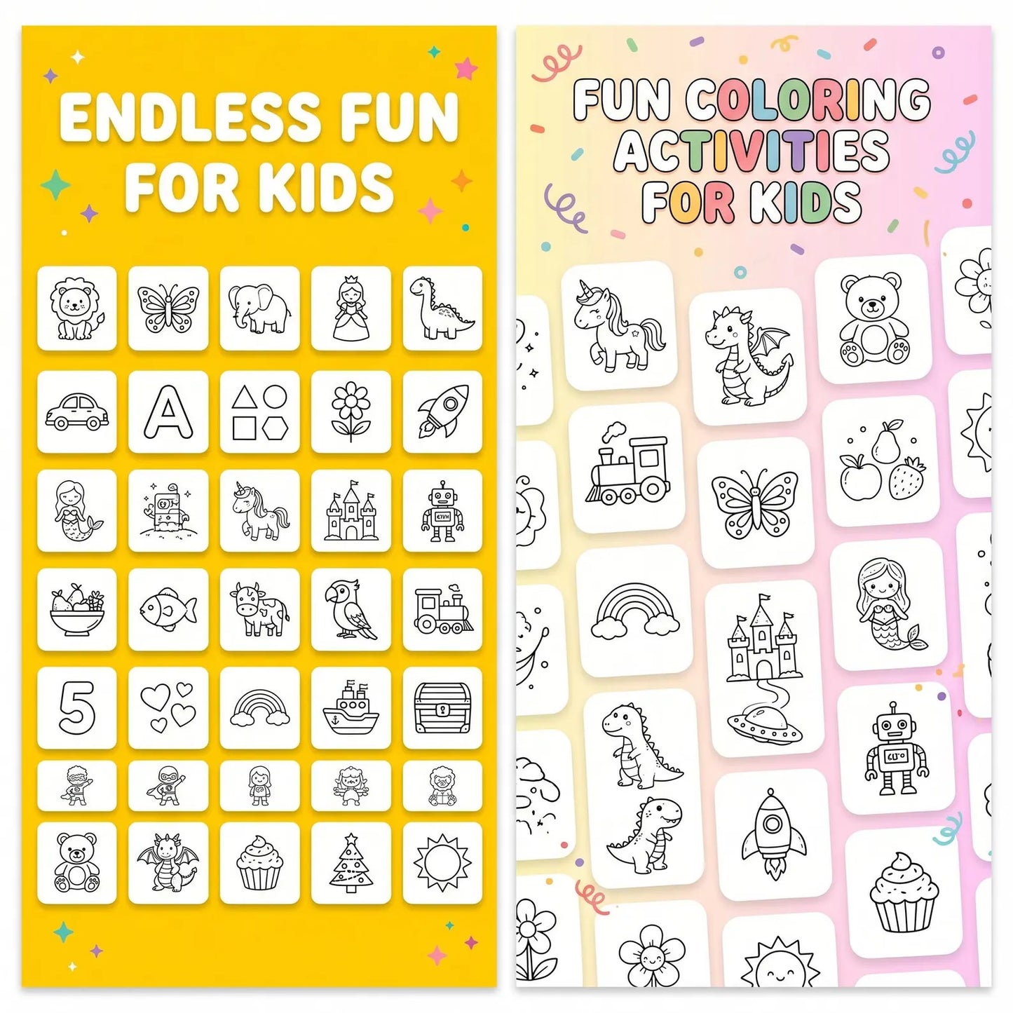 Kids Educational Printable Bundle