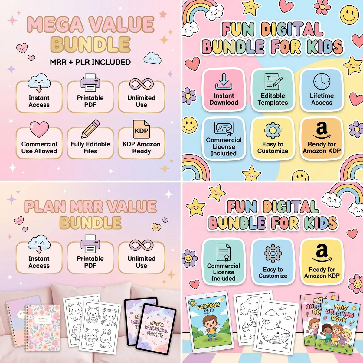 Kids Educational Printable Bundle