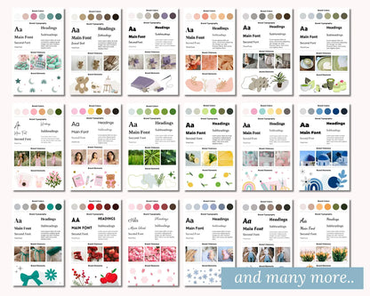 100+ Brand Board Templates