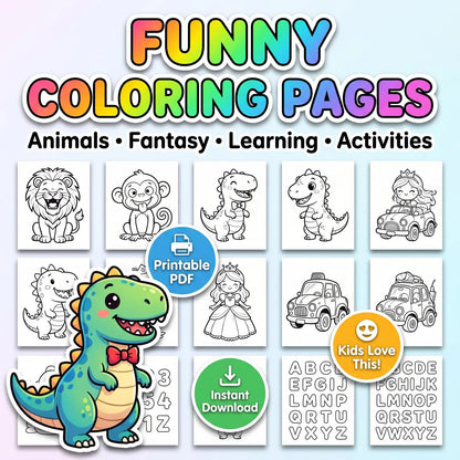 Kids Educational Printable Bundle