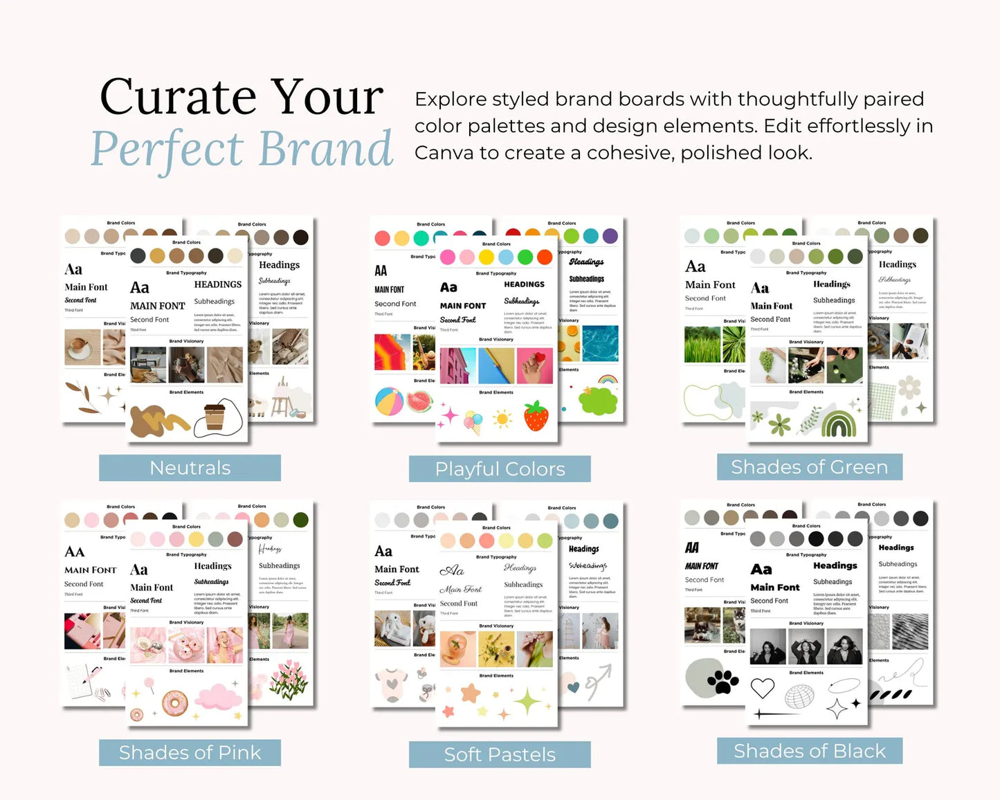 100+ Brand Board Templates