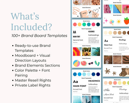 100+ Brand Board Templates