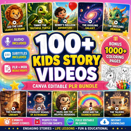 100+ Animated Kids Stories Bundle