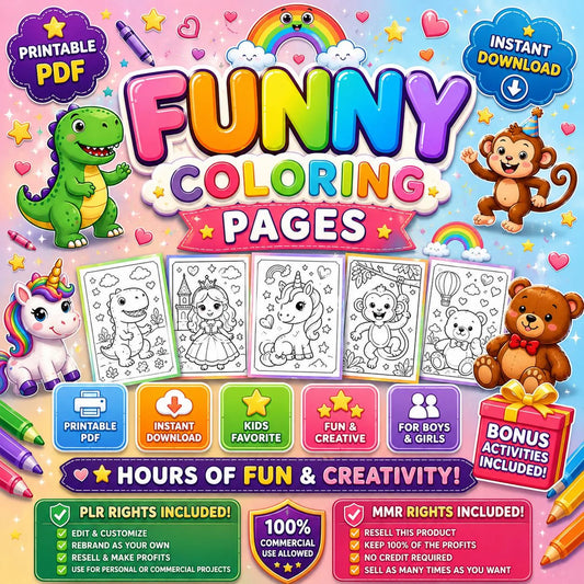 Kids Educational Printable Bundle