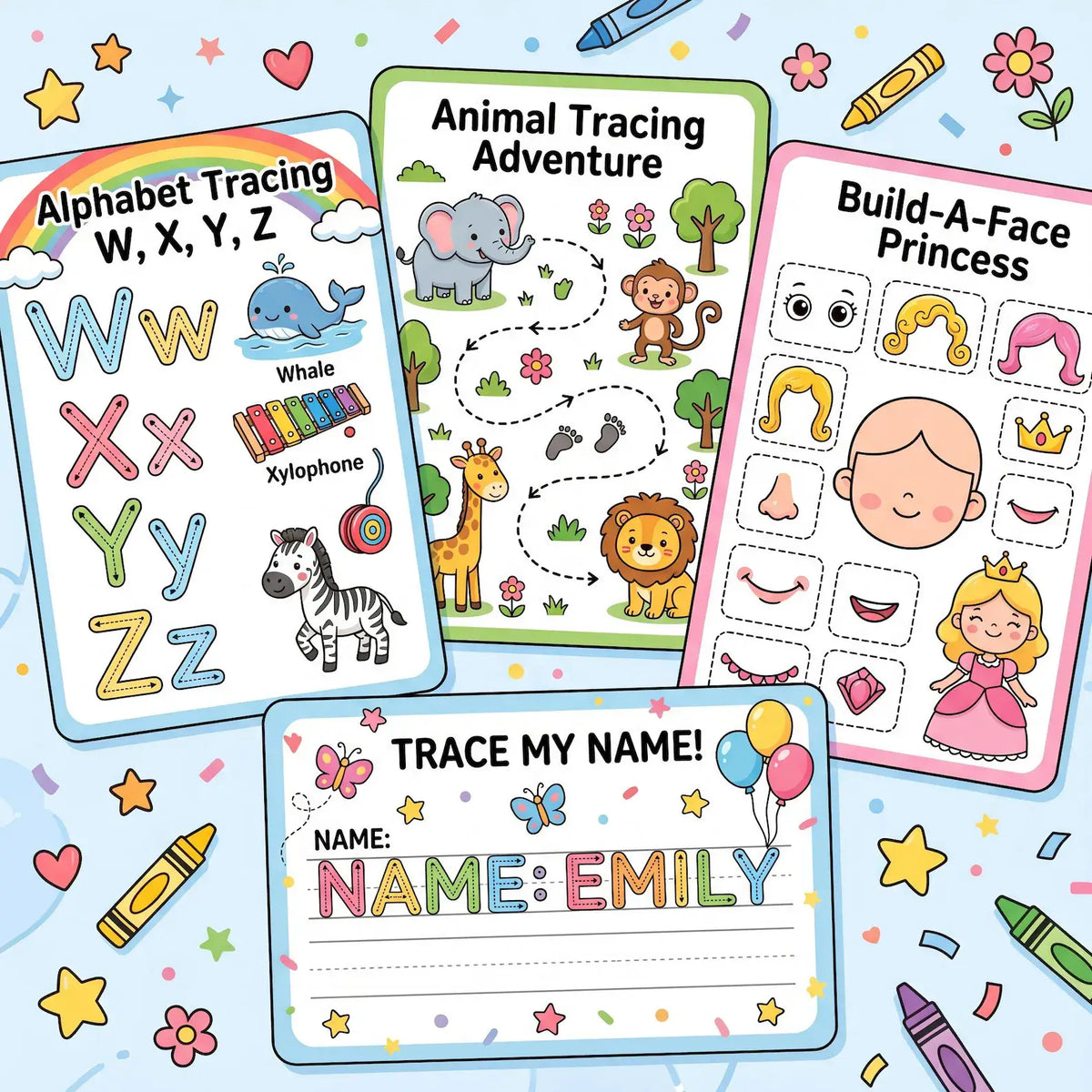 25,000+ Kids Learning Activities Bundle