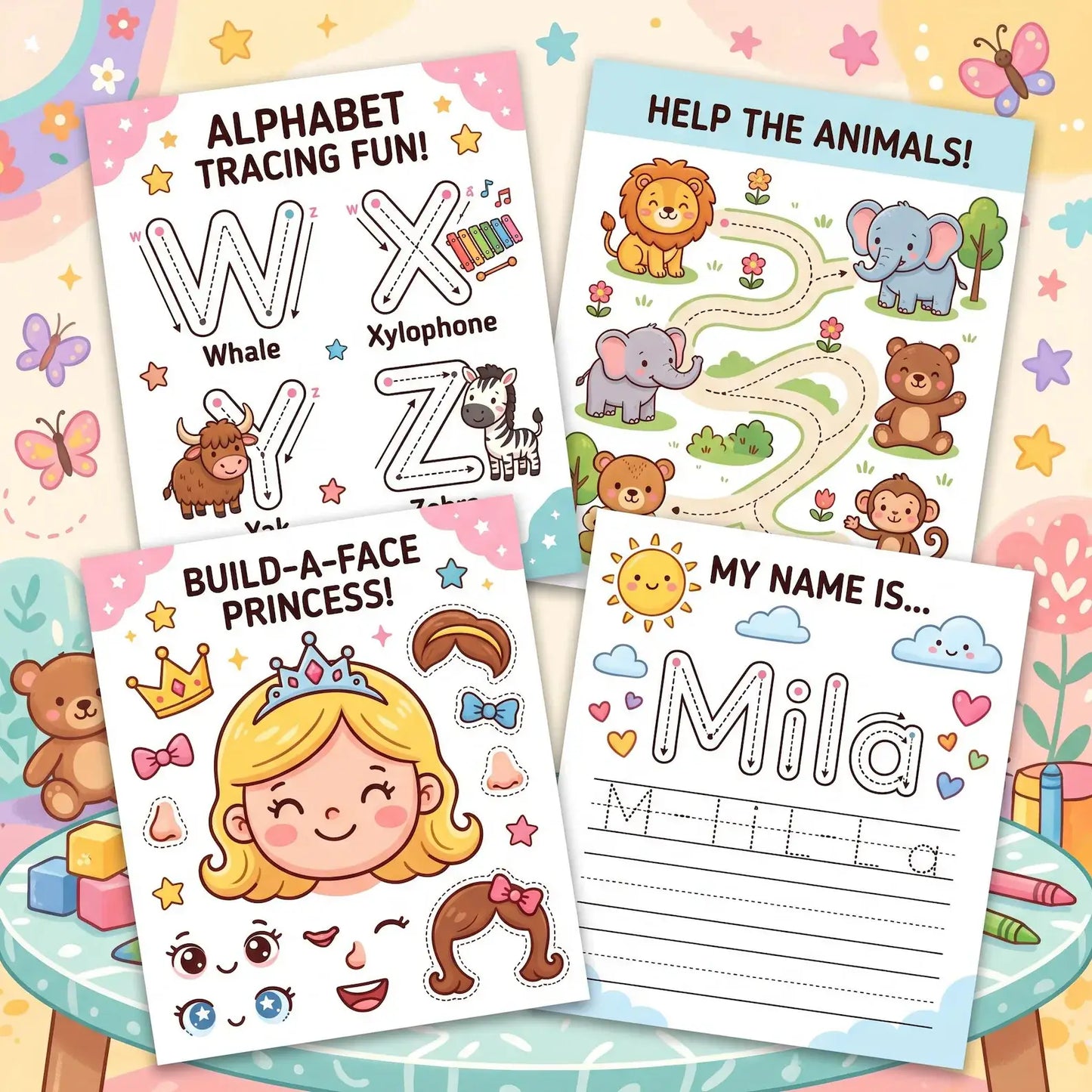 25,000+ Kids Learning Activities Bundle
